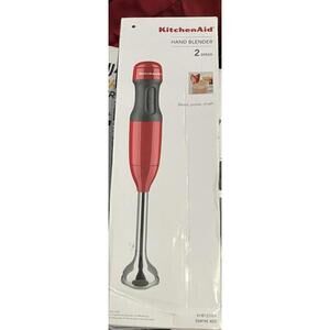 Kitchenaid 2-Speed Immersion Hand Blender, Empire Red, KHB1231ER
